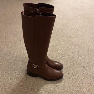 Tommy Hilfiger Brown Over the Knee Boots